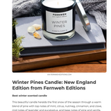 Roaring Fireplace Scented Soy Candle