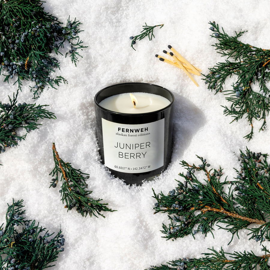 Juniper Berry Scented Soy Candle