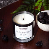 Blackberry & Bay Scented Soy Candle