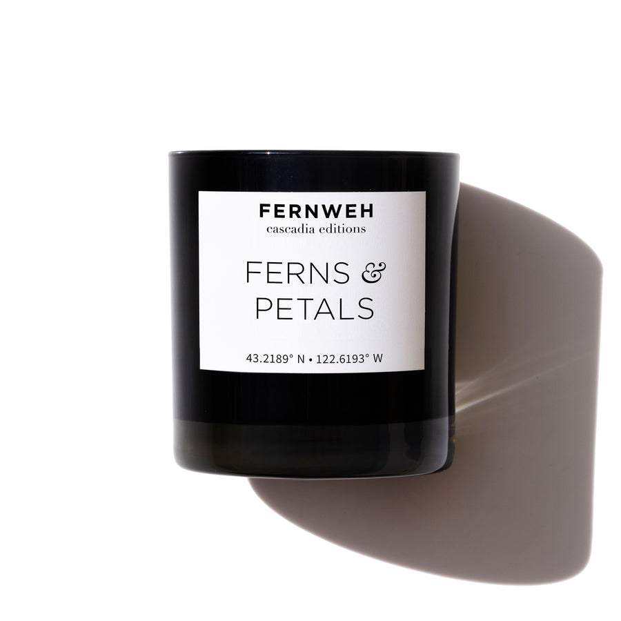 Ferns and Petals Scented Soy Candle