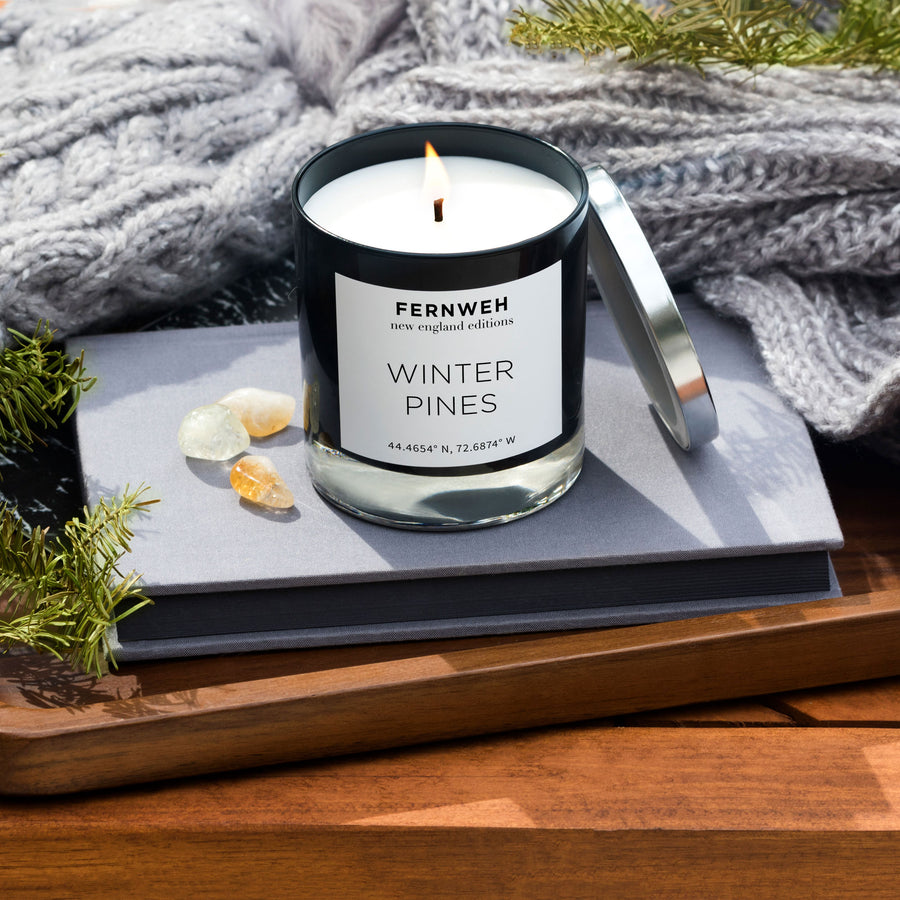 Winter Pines Scented Soy Candle
